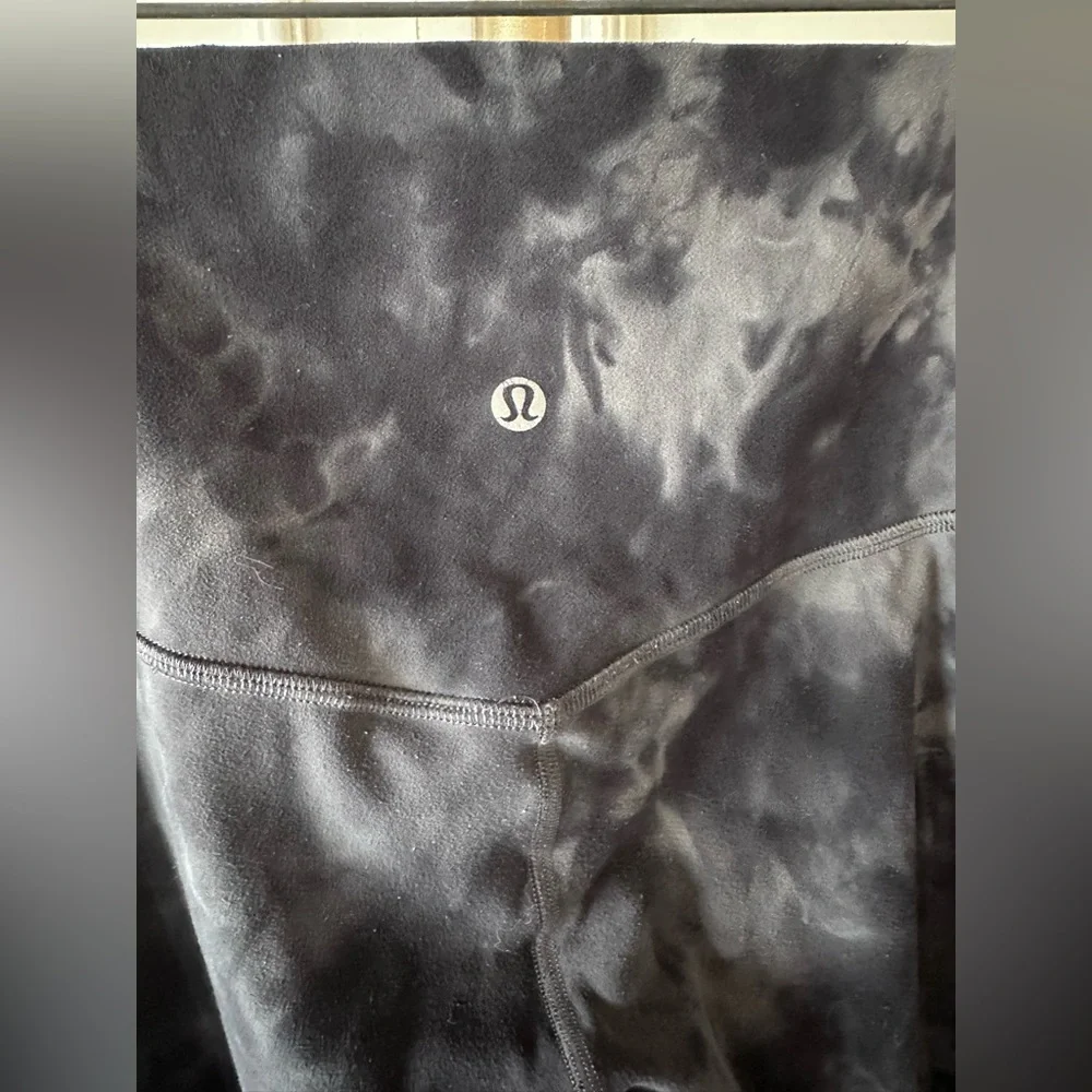 Lululemon Athletica Diamond Dye Pitch Grey Graphite Grey Leggings - Picture 8 of 10